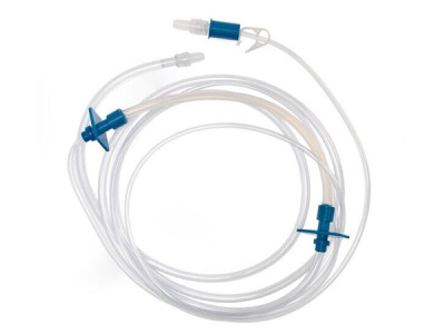 Pharmacy Transfer Tubing with Large Bore MLL